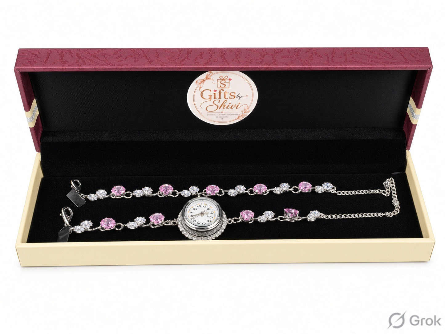 Tulip Combo Bracelet & Watch with Box