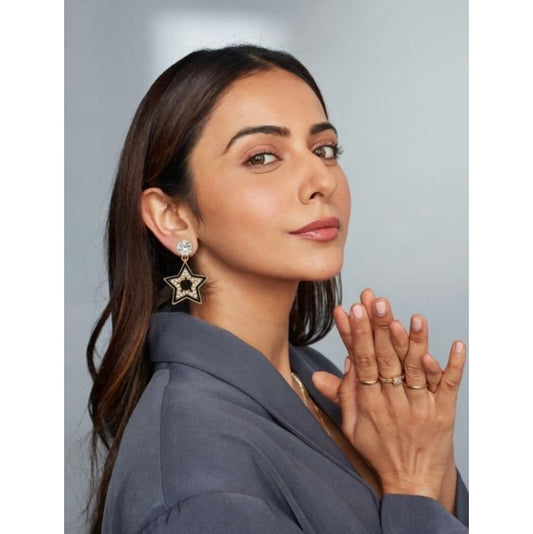 Gold Plated Star Earrings