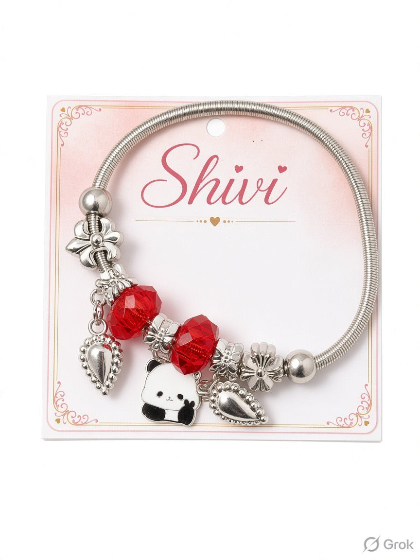 Charm Panda Bracelet