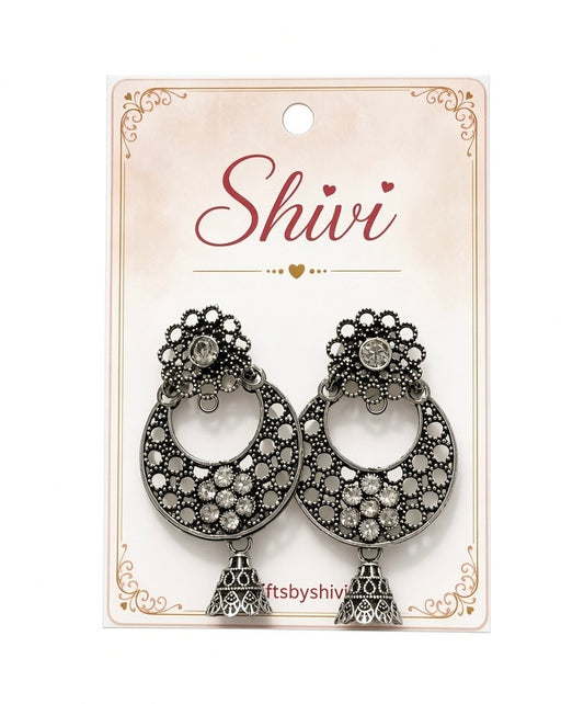 Oxidised Earrings D10