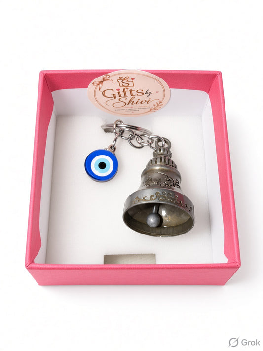 Viral Guardian Bell with Evil Eye with Box
