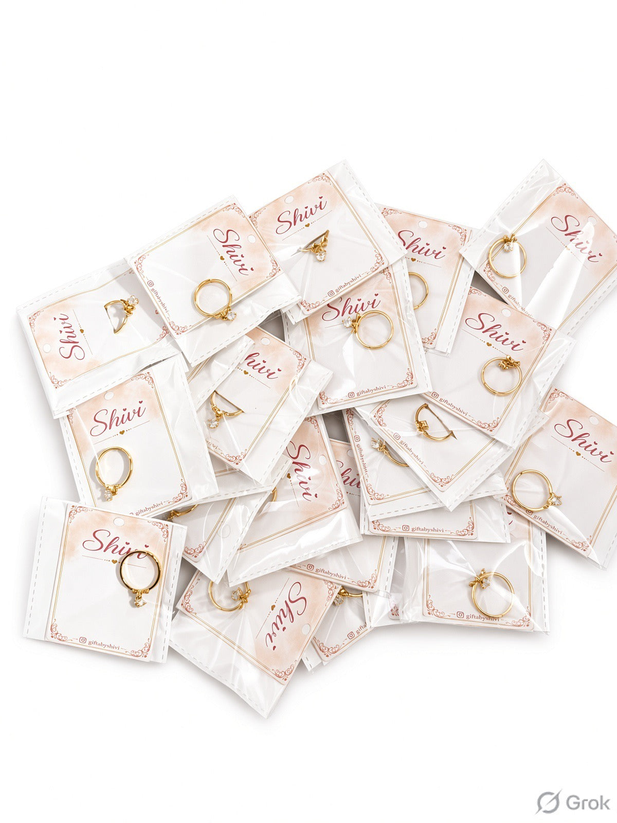 Elegant Adjustable Gold Plated Ring