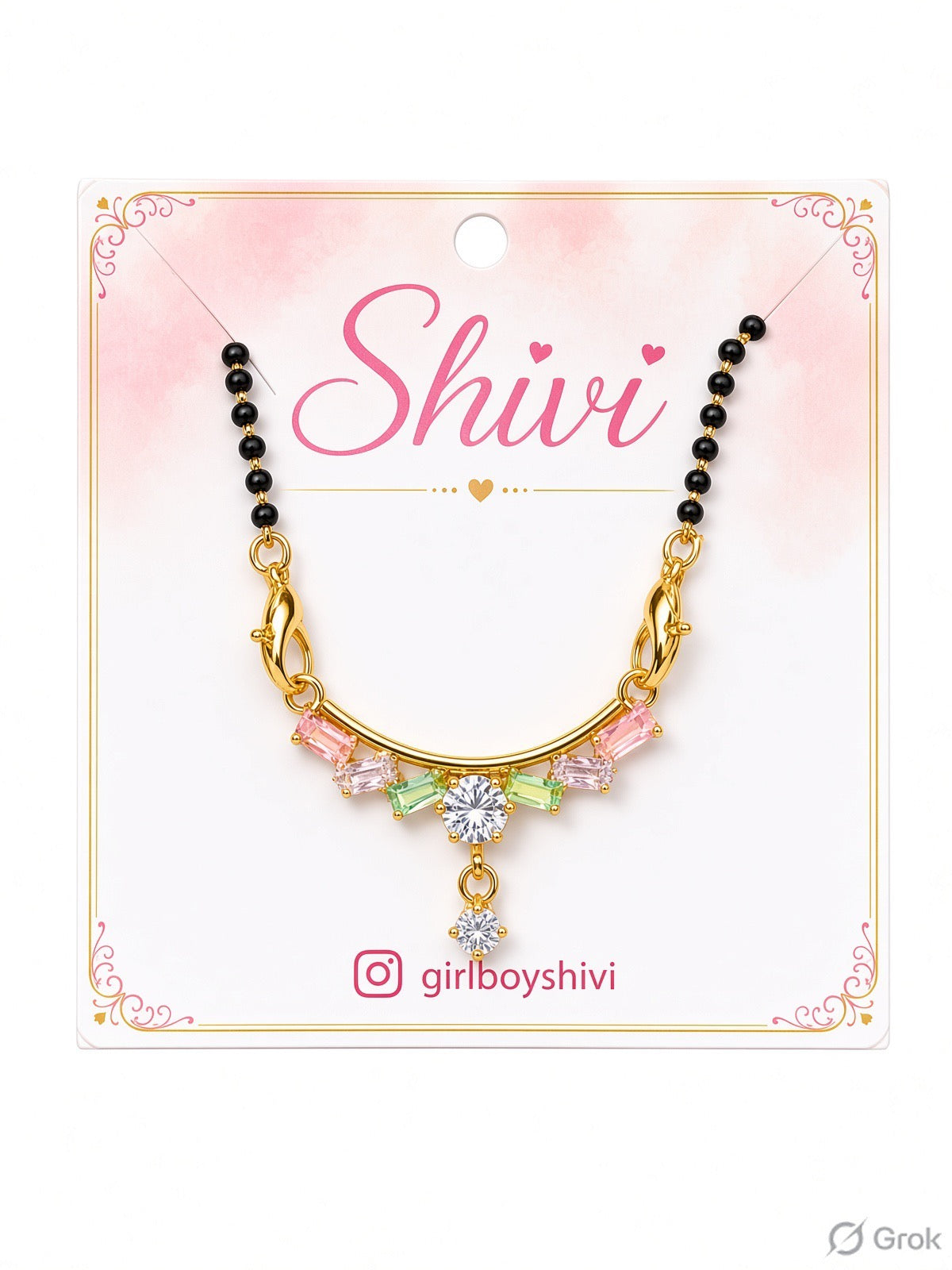 Premium Stone Mangalsutra