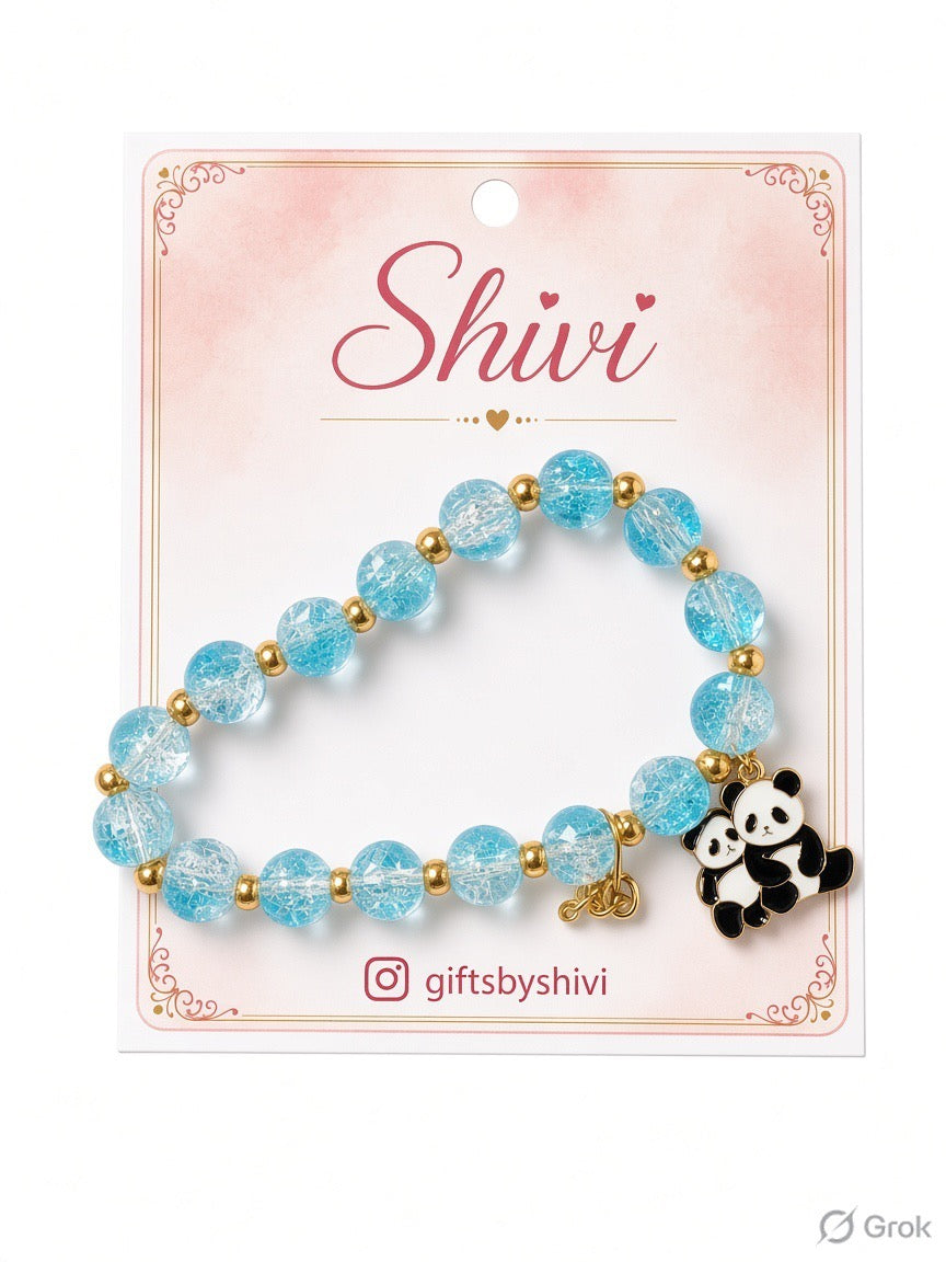 Crystal Panda Bracelet