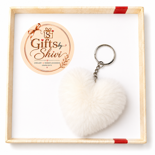 Soft Heart Keychain