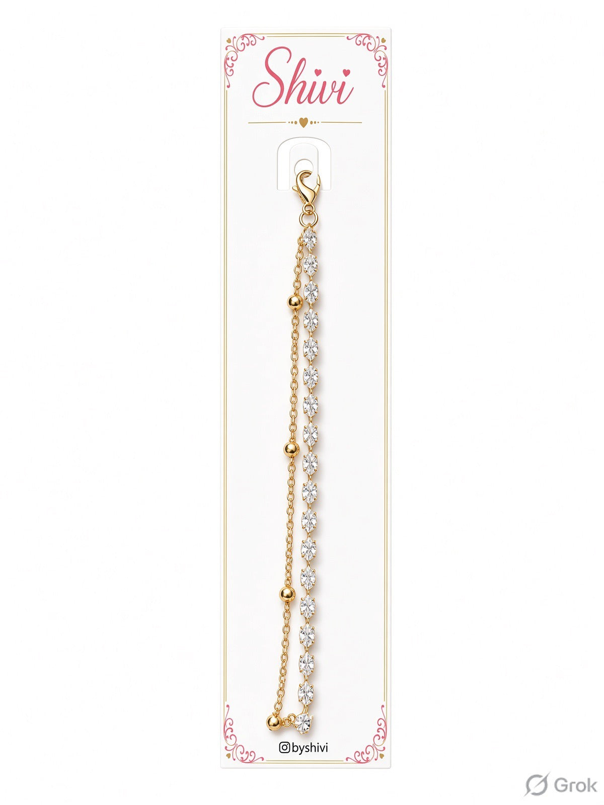 Double Layer Stud Bracelet