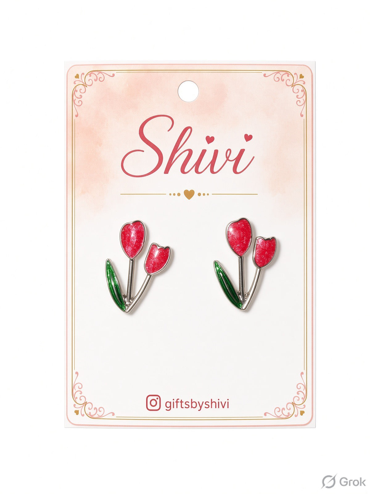 Trendy Tulip Earrings