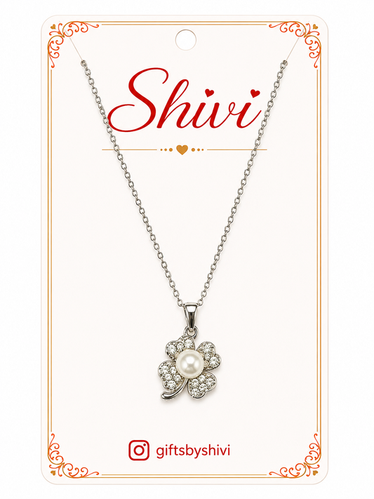 Flower Silver Pendant