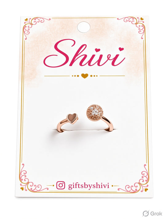 Rose Gold Heart Ring