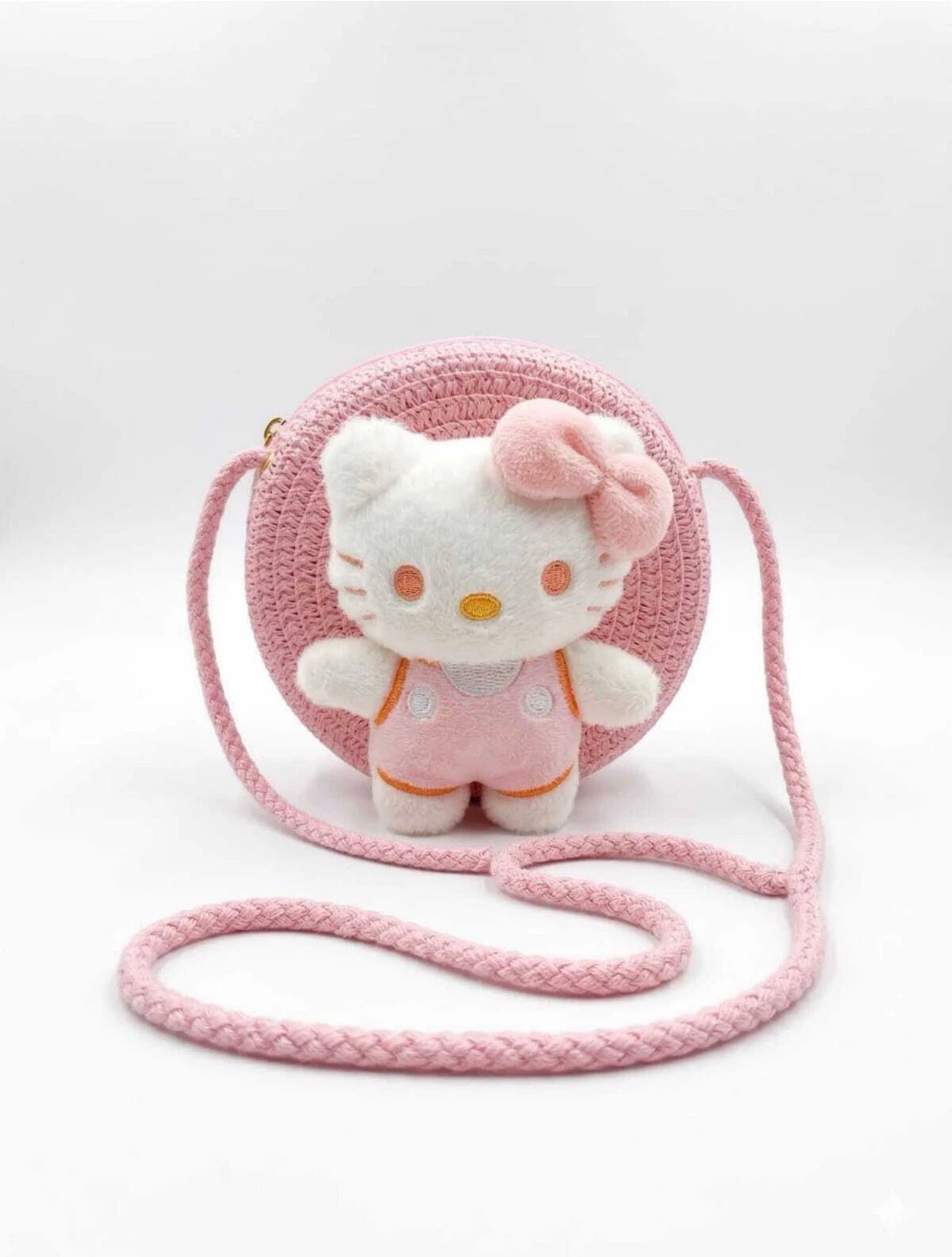 Cute Girls Sling Jute Bag