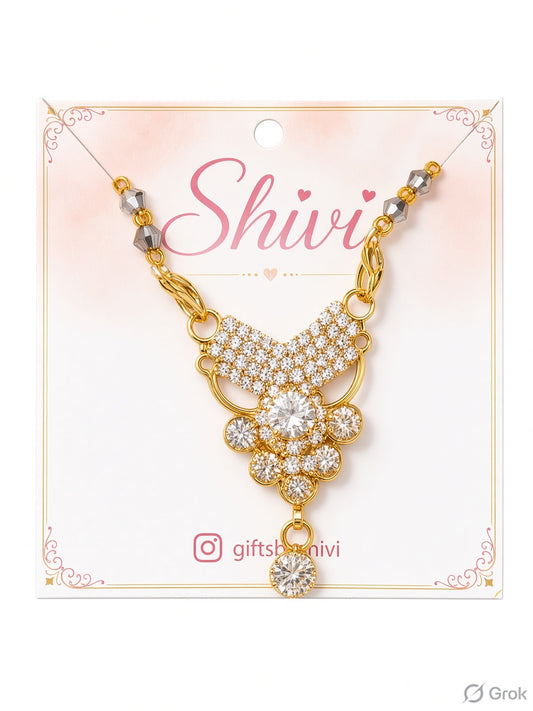Premium American Diamonds Mangalsutra