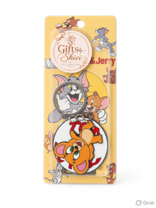 Tom Jerry Whisker Keyring