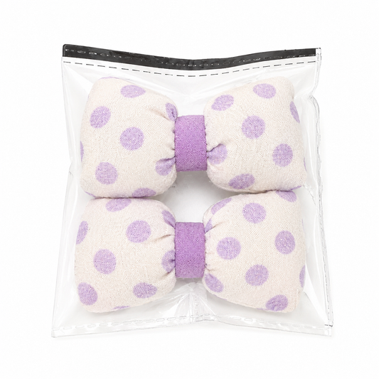 Fluffy Bow Clip