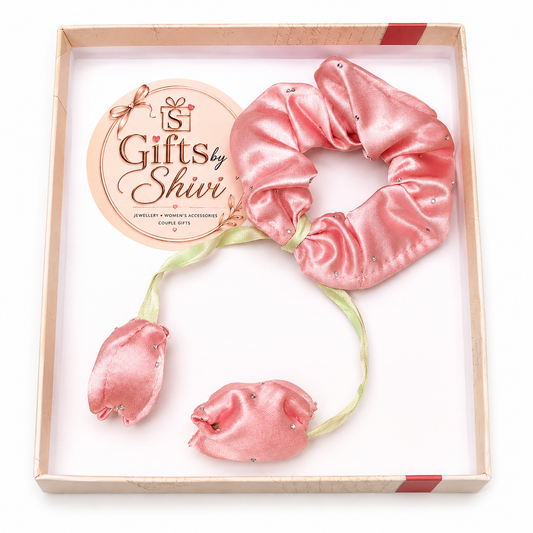 Tulip Scrunchie 🌷