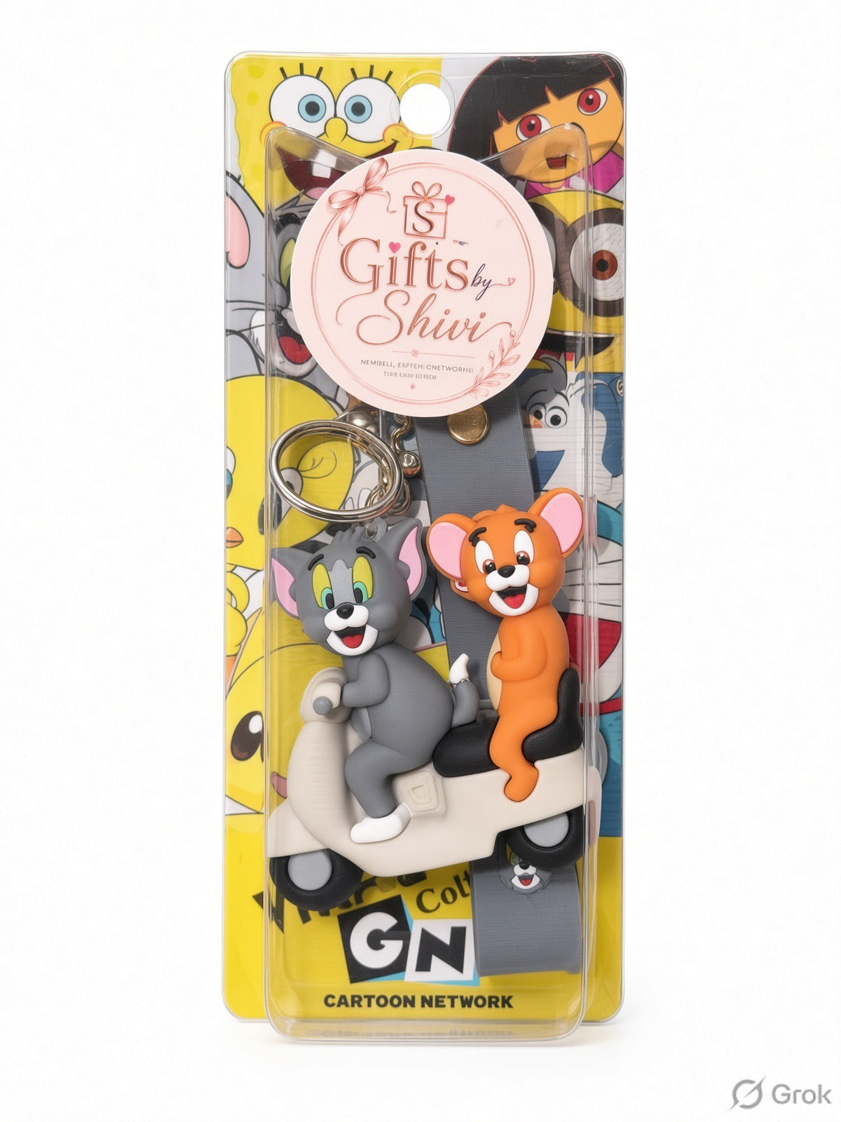 Tom&Jerry Keyring