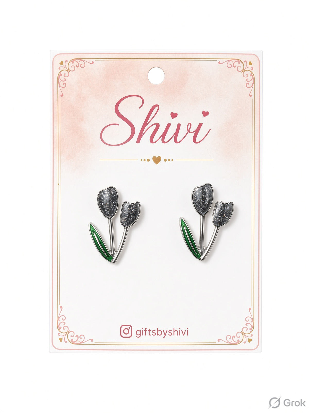 Trendy Tulip Earrings
