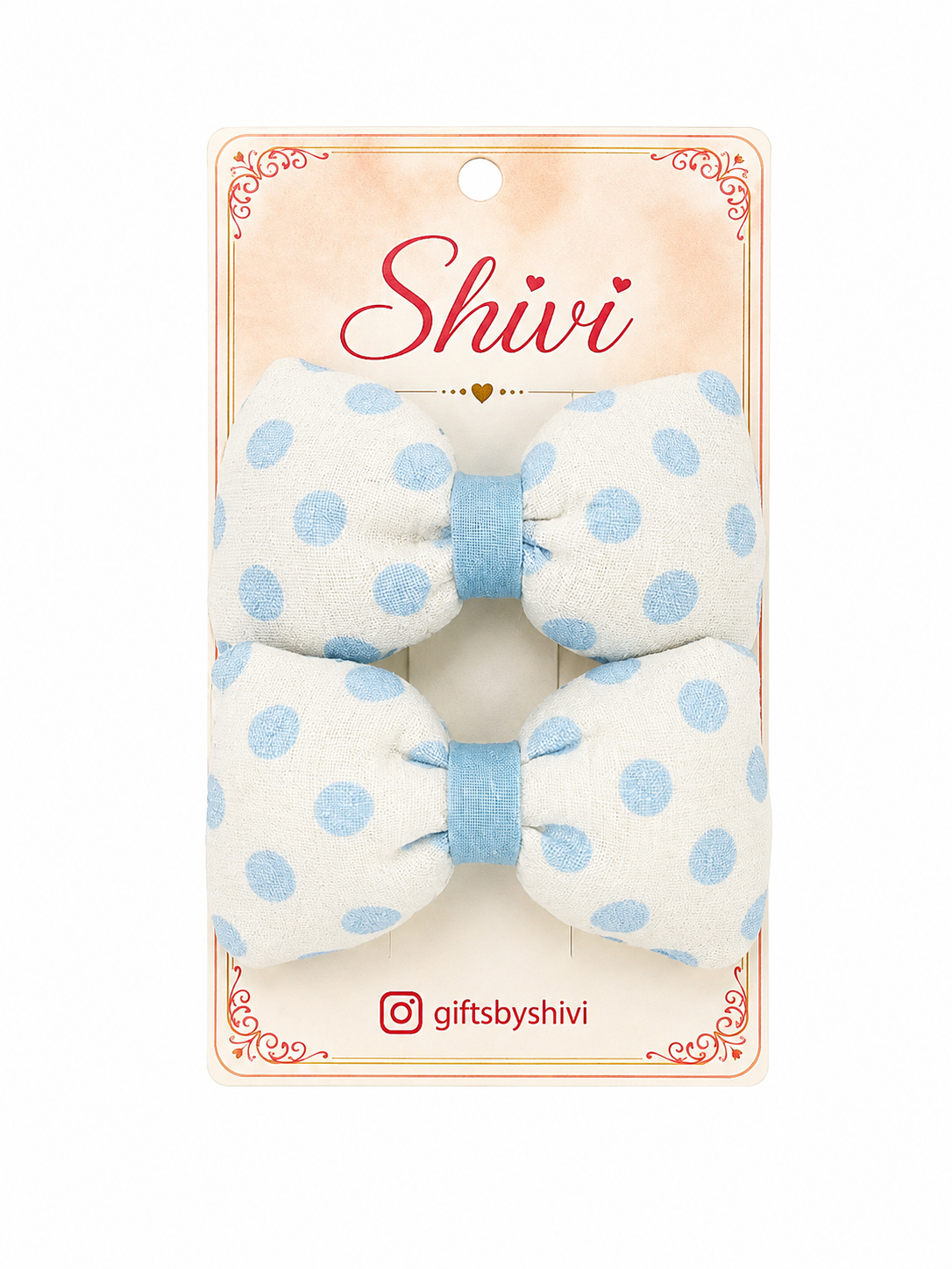Fluffy Bow Clip