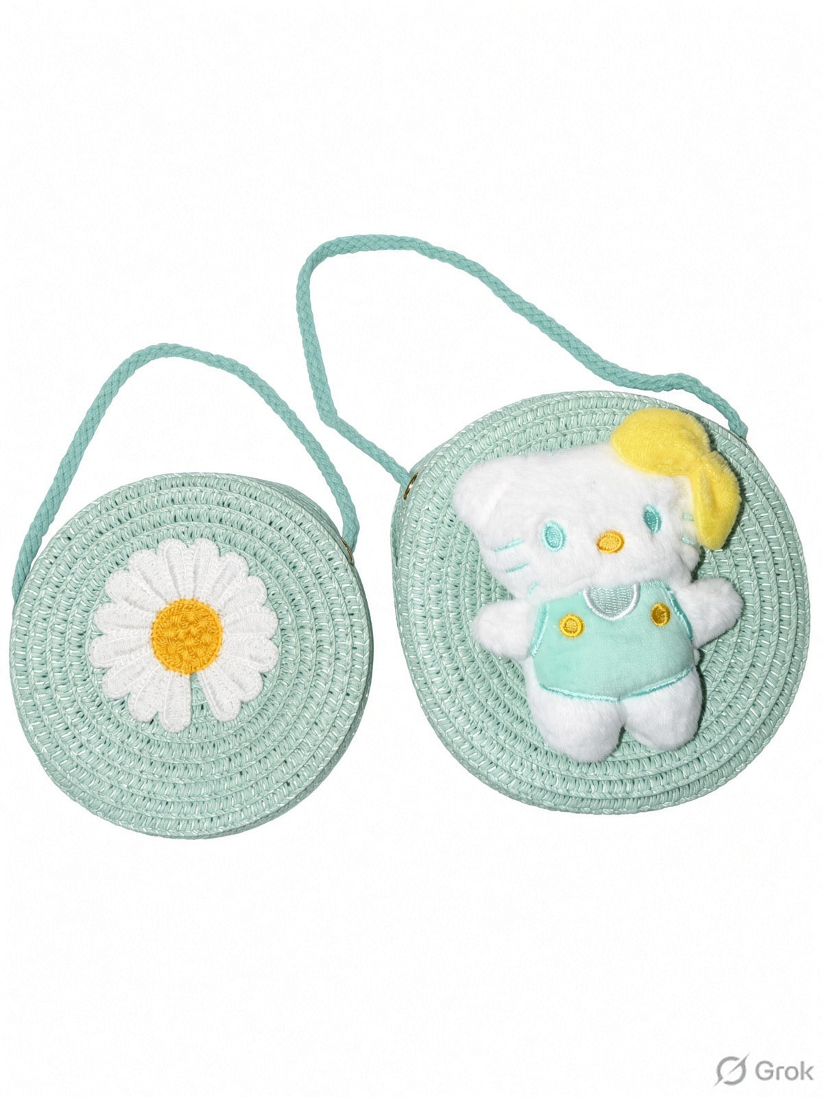 Combo Cute Girls Sling Jute Bag
