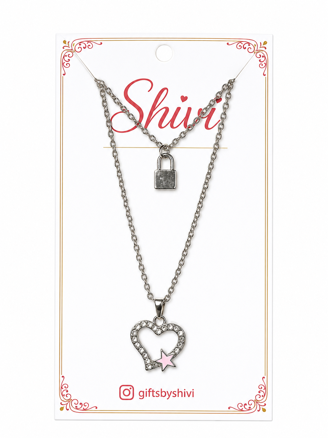 Heart Lock Pendant