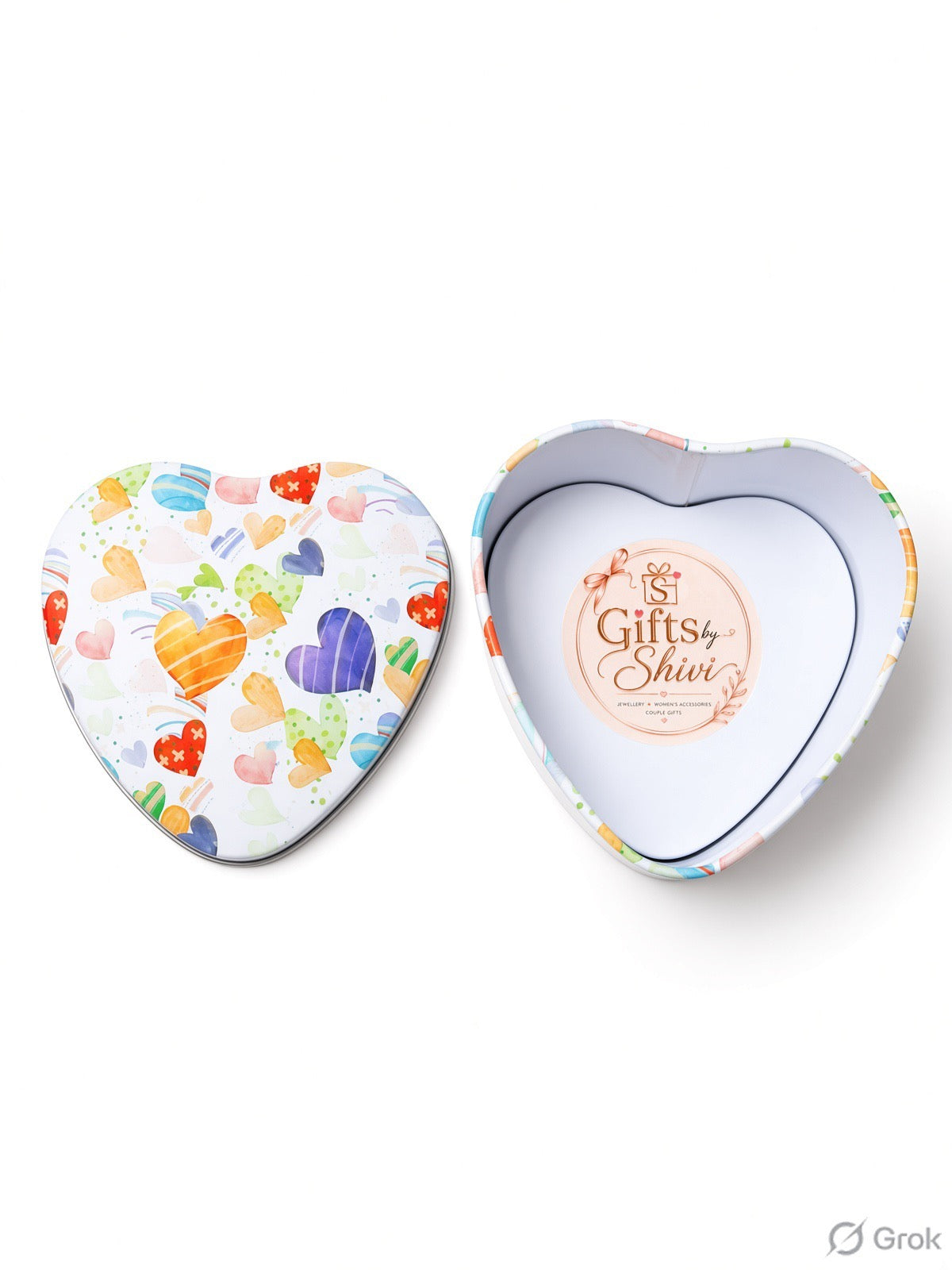 Heart Metal Box for Gift
